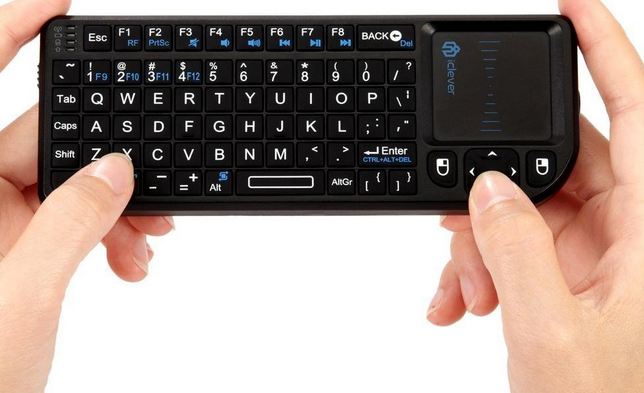 top laptop accessories  Clever® IC-RF01 2.4G Ultra Mini Wireless Keyboard