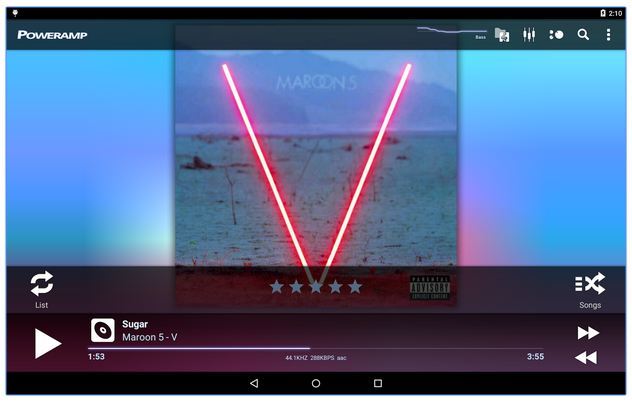 android Poweramp Music Player 