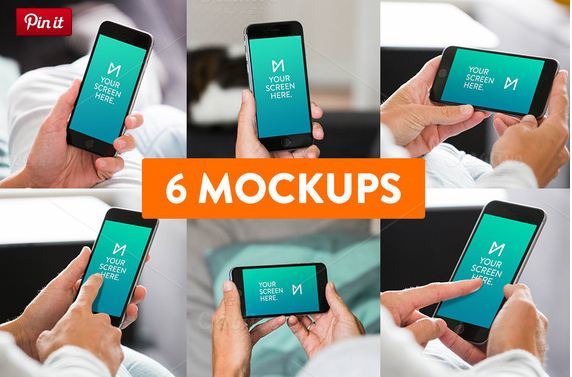 Download 27 Cool iPhone 6 Mockup Psd Templates (Free And Premium ...