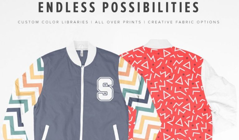 Download Jacket Mockup, Varsity and Bomber Jacket Templates psd - Texty Cafe