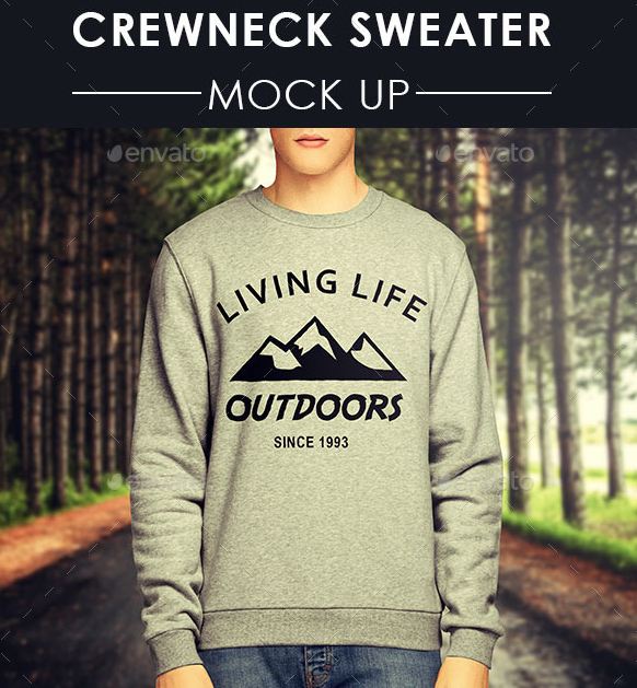 Download Sweater Mockup Templates- Smart, Ugly, Men's & Women's ...