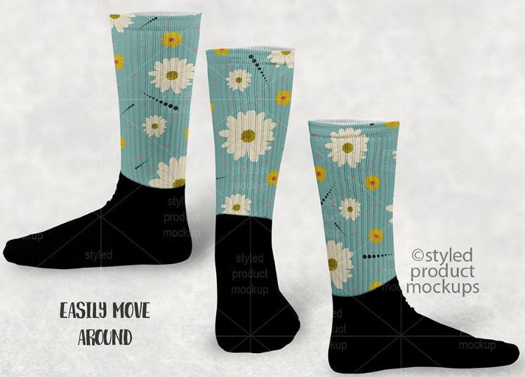 27+ Socks Mockup PSD Templates for Cool Showcase Texty Cafe