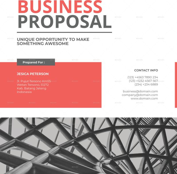 35 Business Proposal Template Word Docs Download Texty Cafe