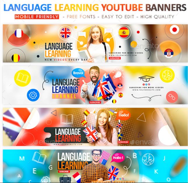 Download 40 Youtube Banner Template Psd For Channel Art Texty Cafe