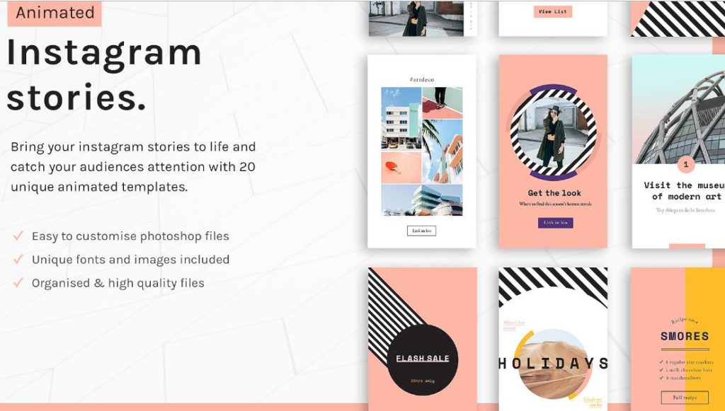 Download 40 Coolest Instagram Stories Templates And Resources Texty Cafe