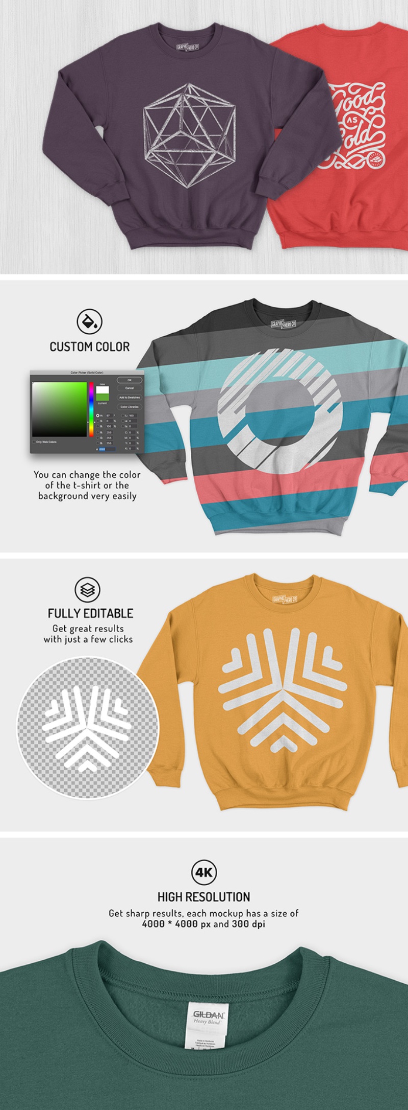 20  Sweatshirt Mockup PSD Templates For Design Showcase Texty Cafe