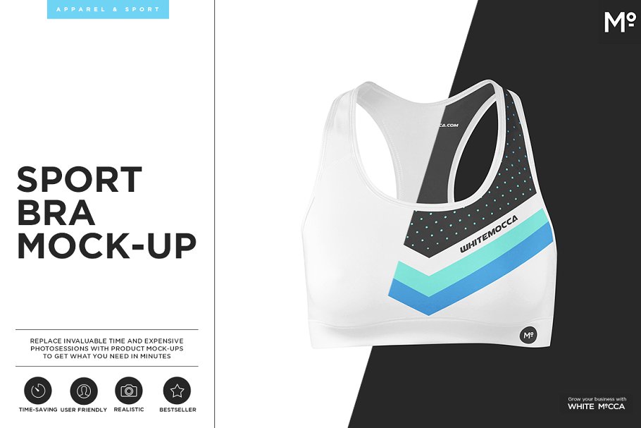 Download Gym and fitness clothing mockup and other templates ...