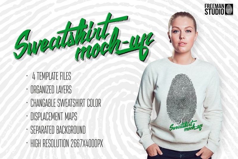 Download 20+ Sweatshirt Mockup PSD Templates For Design Showcase ...