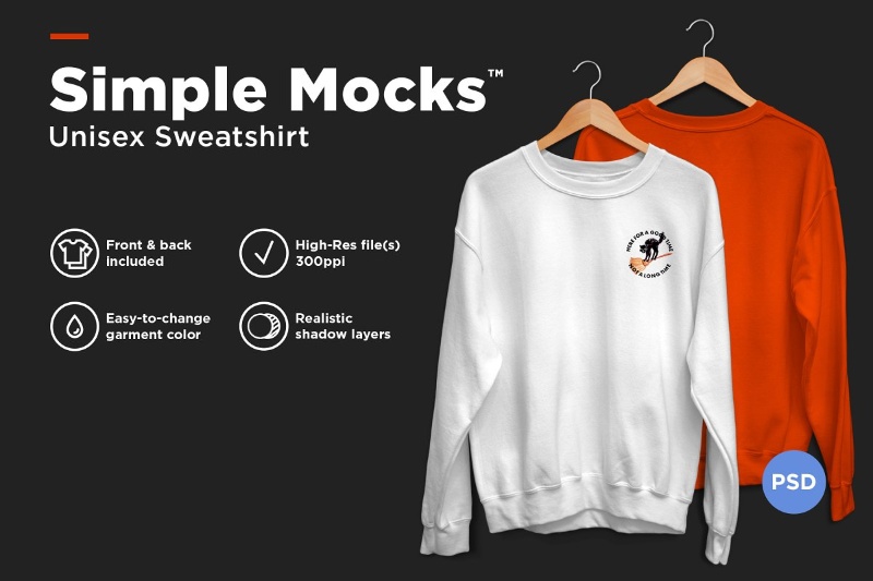 Download 20+ Sweatshirt Mockup PSD Templates For Design Showcase ...