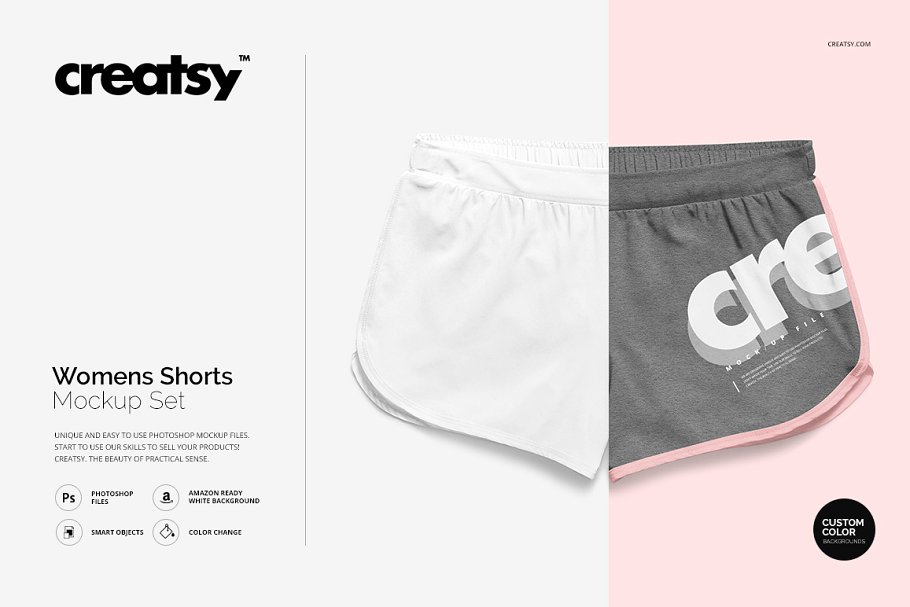 40+ Shorts Mockup PSD Templates for Men & Women - Texty Cafe