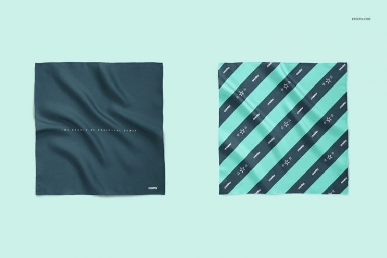 Download 22 Bandana & Scarf Mockup Psd Templates - All Kinds ...