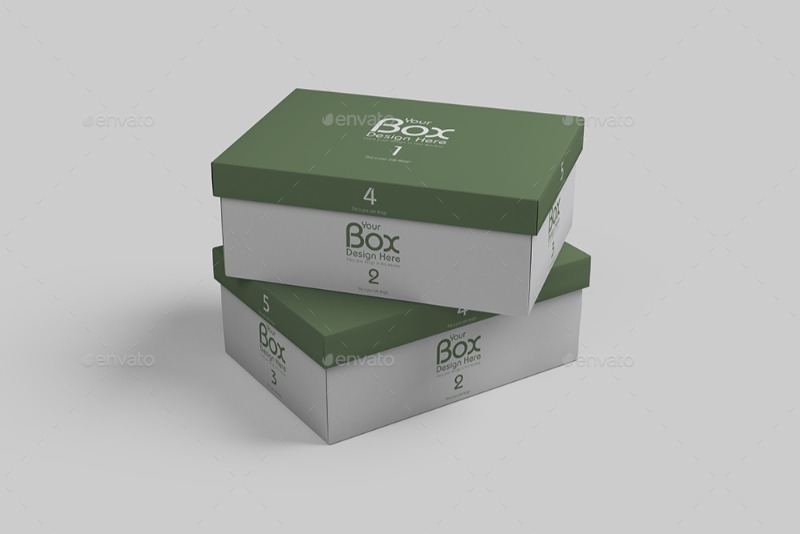 Download 23 Shoe Box Mockup Design Templates (Square & more) - Texty Cafe