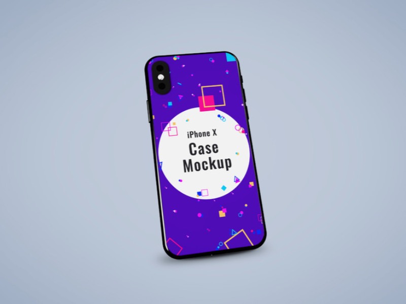 33 iPhone Case Mockup PSD Templates - Texty Cafe