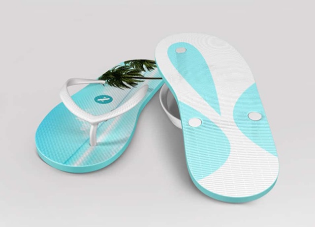 Download Sandals, Slippers & Flip Flop Mockup Psd Templates - Texty ...