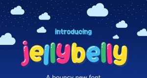 Free JellyBelly kids font 1